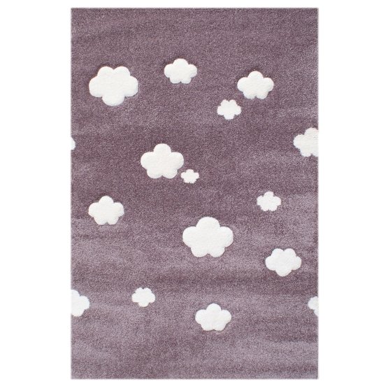 Dětský koberec mráček malve-krémový